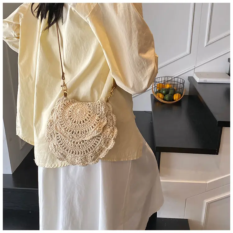 Women's Knitted Crossbody Bag for Summer Vacation — feature 13