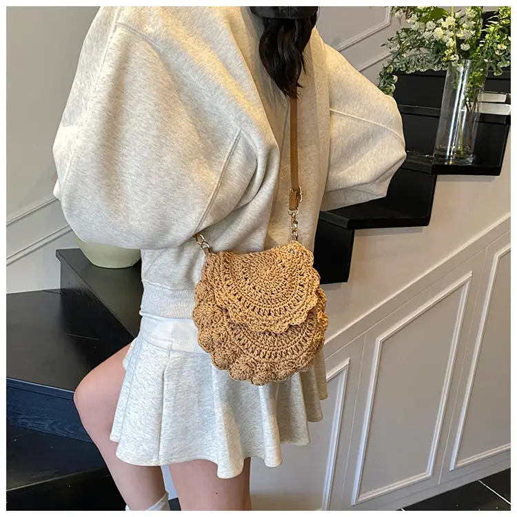 Women's Knitted Crossbody Bag for Summer Vacation — feature 18