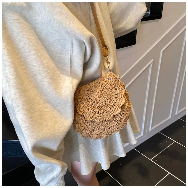 Women's Knitted Crossbody Bag for Summer Vacation — feature 19