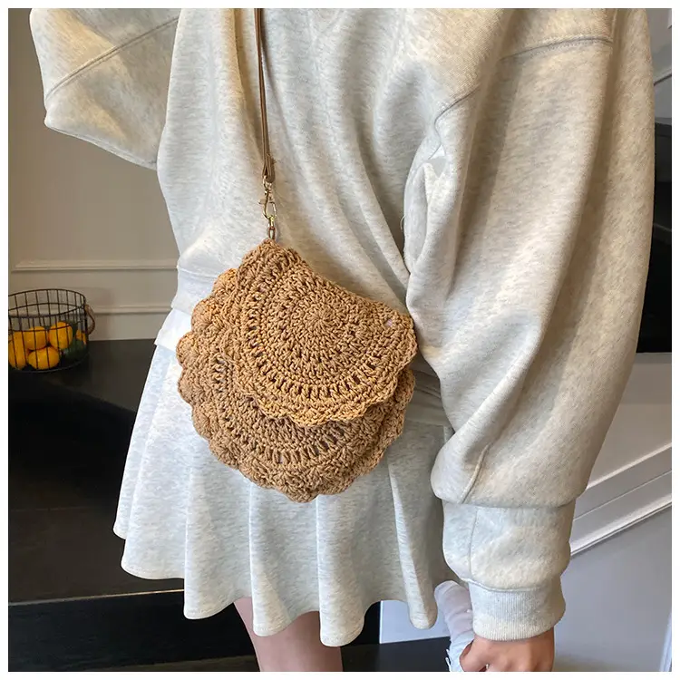 Women's Knitted Crossbody Bag for Summer Vacation — feature 21