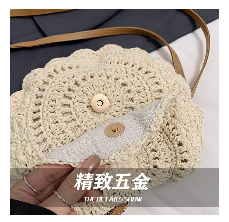 Women's Knitted Crossbody Bag for Summer Vacation — feature 6