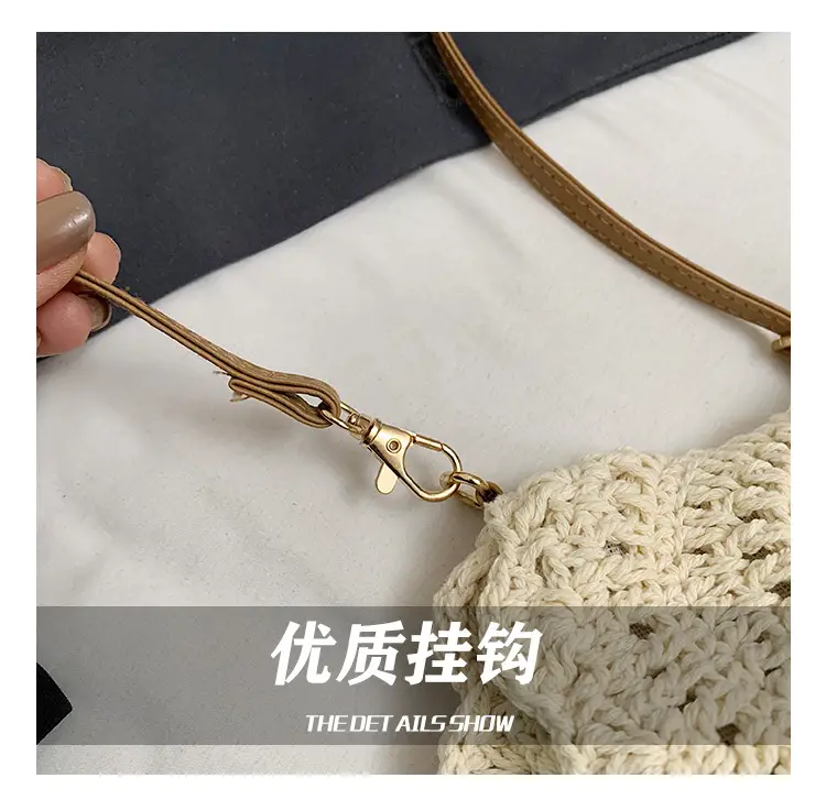 Women's Knitted Crossbody Bag for Summer Vacation — feature 9