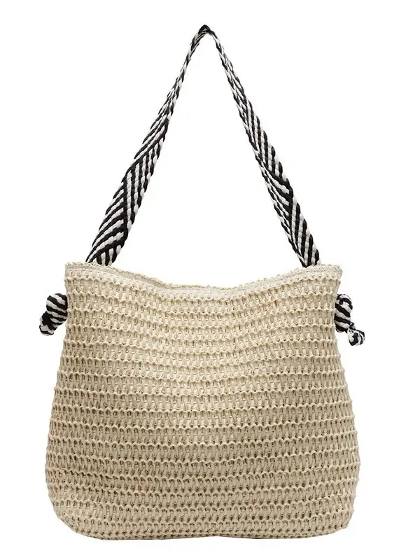 Women Straw Bag Large Capacity 2025 New Seaside Beach - Image 7