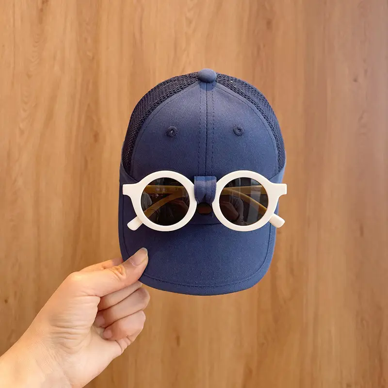 Baby Sun Hat with Sunglasses Korean Style Detachable — feature 17
