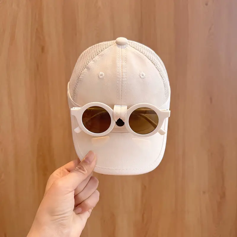 Baby Sun Hat with Sunglasses Korean Style Detachable — feature 19