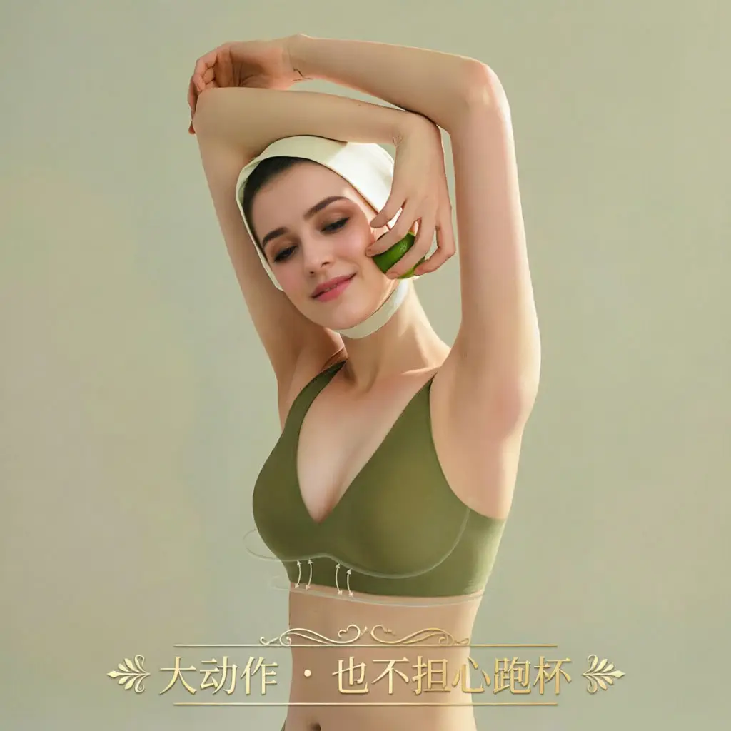Seamless Jelly Strip Bra, Thin Style, Small Chest Gathering, Invisible Fit, Women's Wireless Bra, Summer Bra