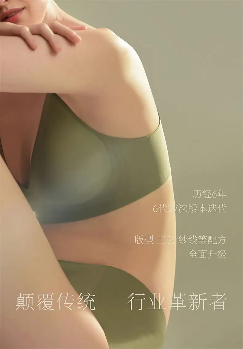Seamless Jelly Strip Bra, Thin Style, Small Chest Gathering, Invisible Fit, Women's Wireless Bra, Summer Bra — feature 15