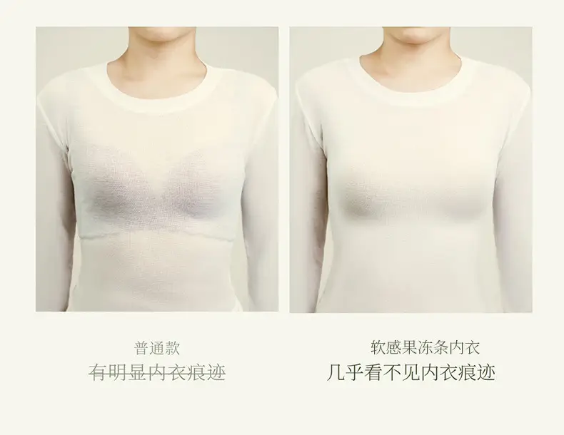 Seamless Jelly Strip Bra, Thin Style, Small Chest Gathering, Invisible Fit, Women's Wireless Bra, Summer Bra — feature 20
