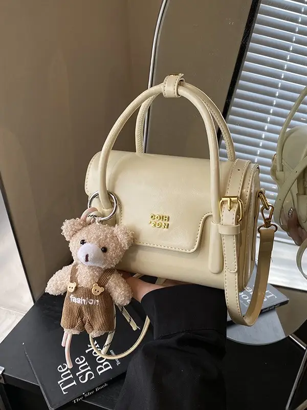 Pink Leather Shoulder Bag for Women 2026