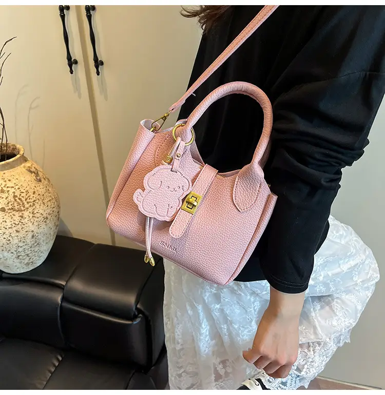 Women Crossbody Bag Yellow Leather 2026 Summer — feature 14