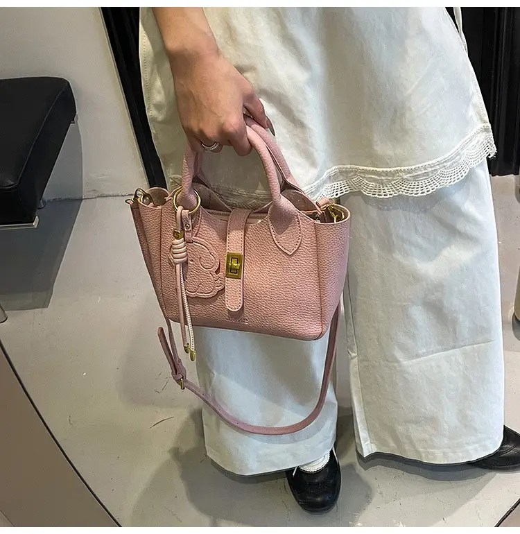 Women Crossbody Bag Yellow Leather 2026 Summer — feature 16
