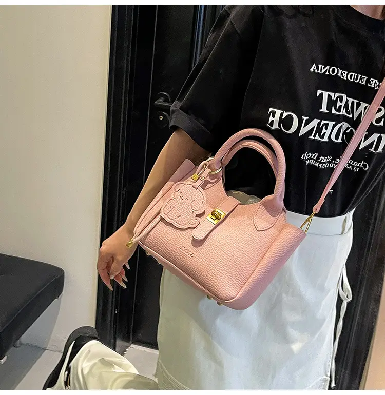 Women Crossbody Bag Yellow Leather 2026 Summer — feature 18