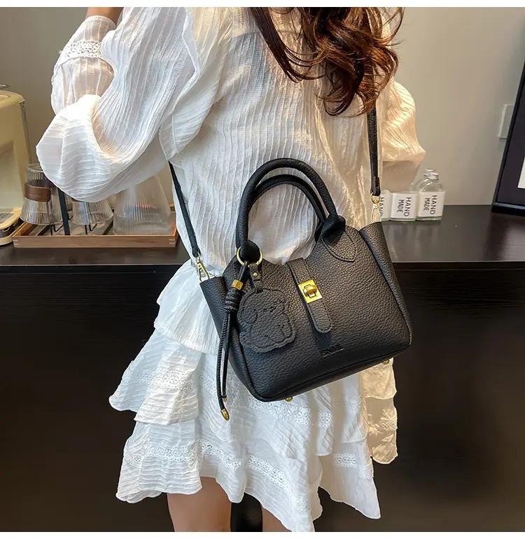 Women Crossbody Bag Yellow Leather 2026 Summer — feature 32