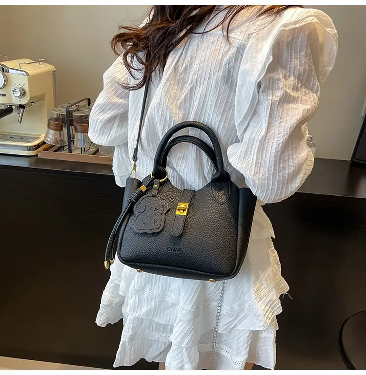 Women Crossbody Bag Yellow Leather 2026 Summer — feature 34