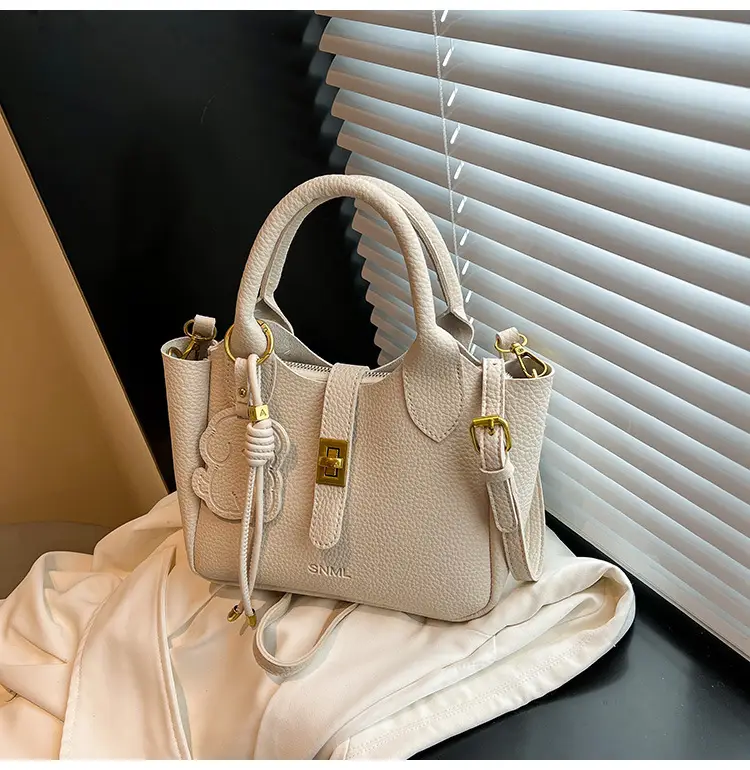 Women Crossbody Bag Yellow Leather 2026 Summer - Image 2