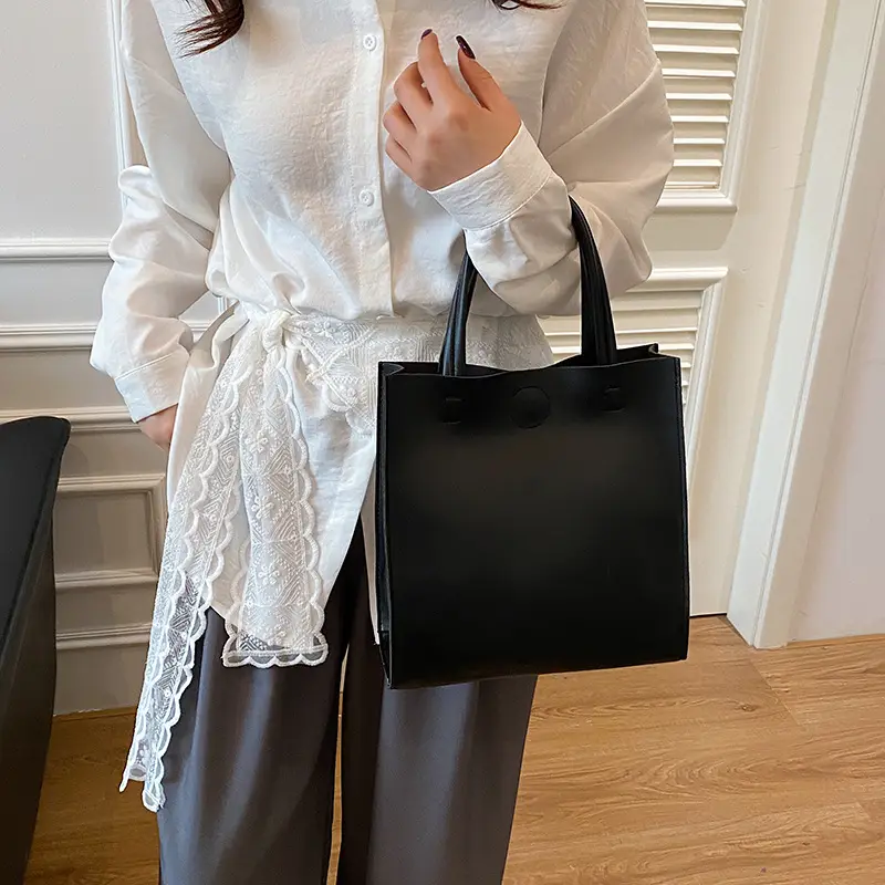 Large Capacity Black Women's Shoulder Bag 2025 - Image 7