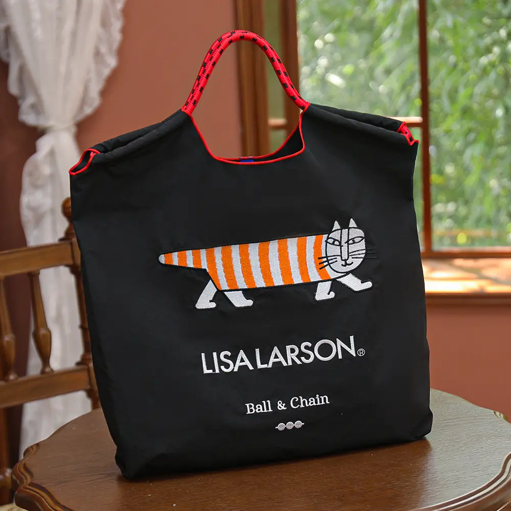 Cartoon Cat Canvas Shoulder Bag for Women - Image 31