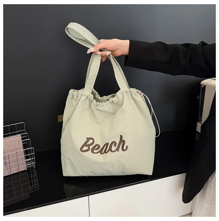 Red Printed Lazy Tote Bag for Women — feature 19