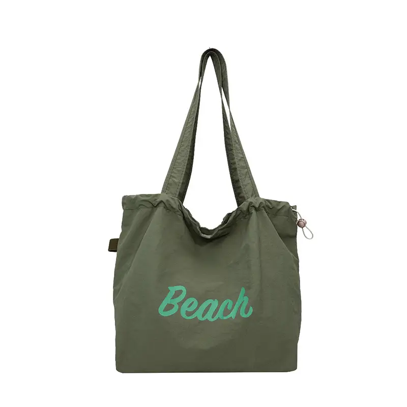 Red Printed Lazy Tote Bag for Women - Image 5