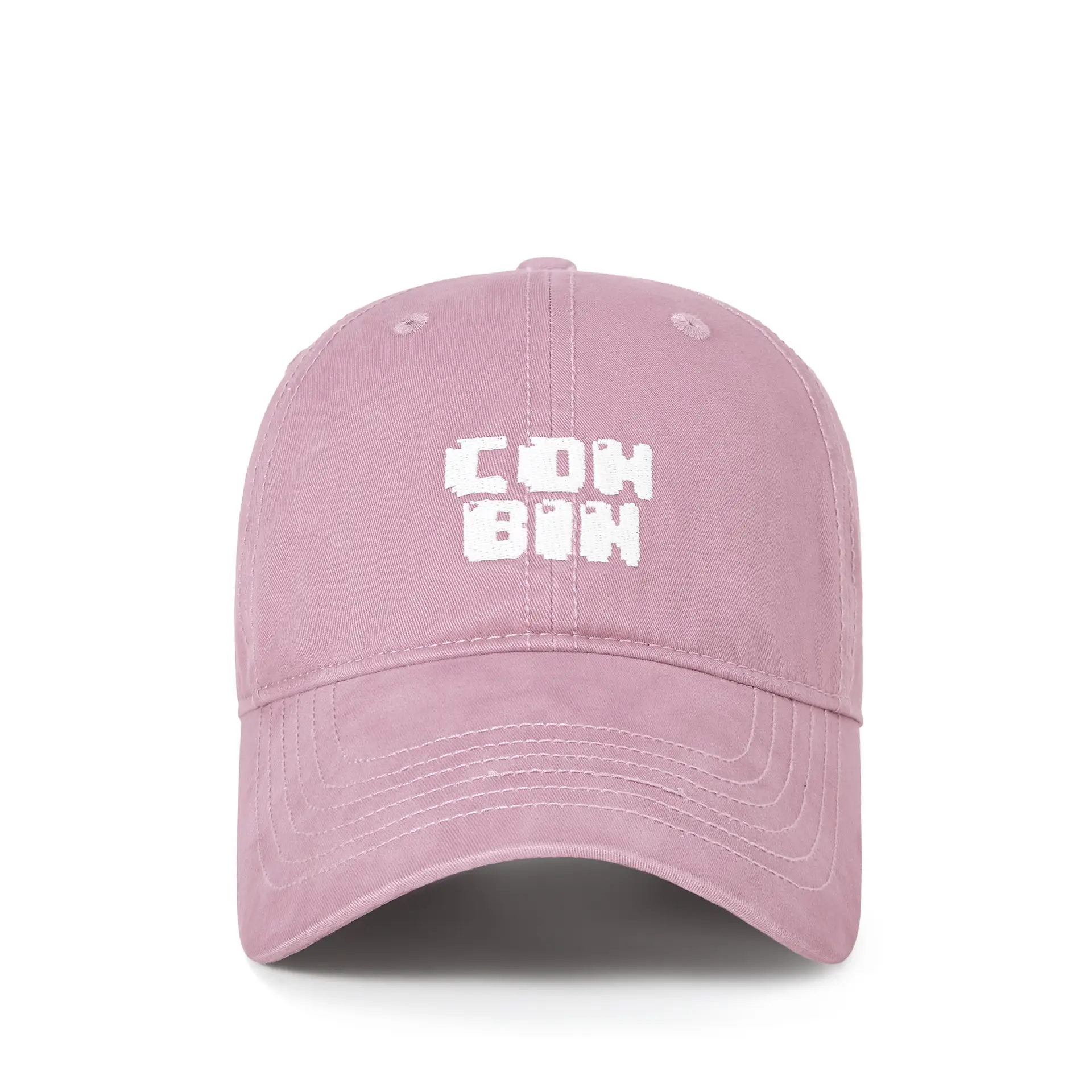 Pink Cotton Baseball Cap for Men 2025