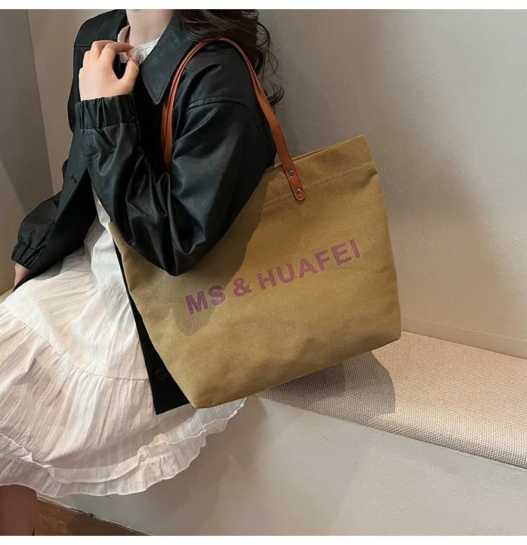 Women Minimalist Tote Bag 2025 Spring Large Capacity — feature 10