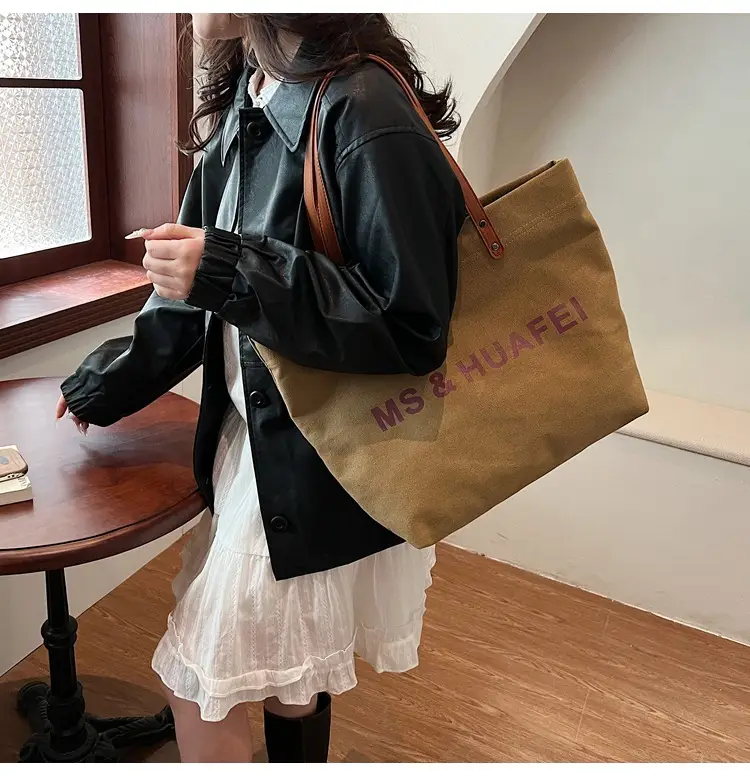 Women Minimalist Tote Bag 2025 Spring Large Capacity — feature 11