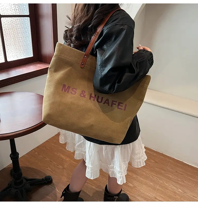 Women Minimalist Tote Bag 2025 Spring Large Capacity — feature 12
