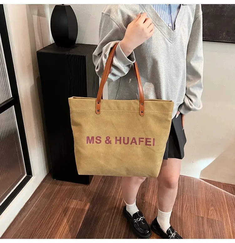 Women Minimalist Tote Bag 2025 Spring Large Capacity — feature 18