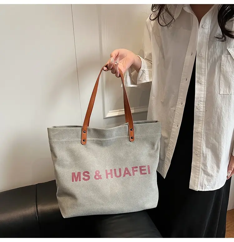 Women Minimalist Tote Bag 2025 Spring Large Capacity — feature 19