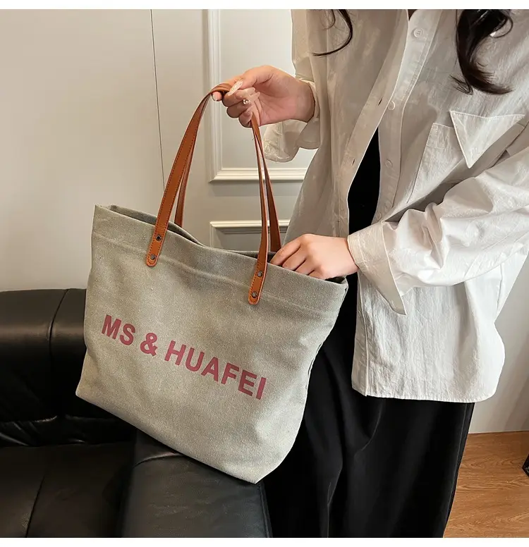 Women Minimalist Tote Bag 2025 Spring Large Capacity — feature 20