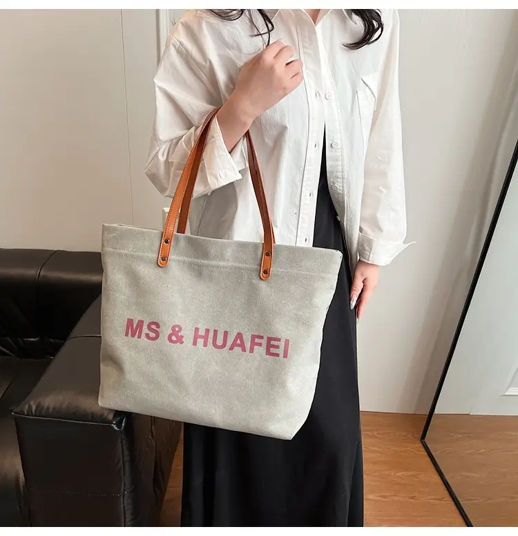 Women Minimalist Tote Bag 2025 Spring Large Capacity — feature 21