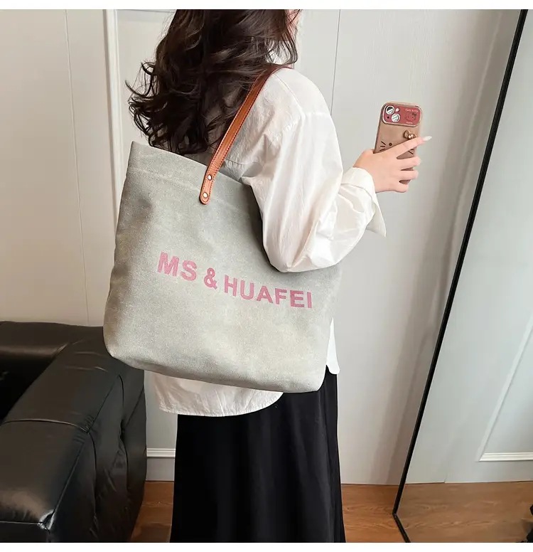 Women Minimalist Tote Bag 2025 Spring Large Capacity — feature 24
