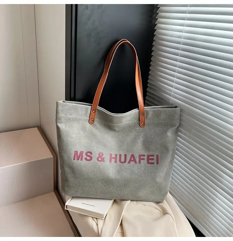 Women Minimalist Tote Bag 2025 Spring Large Capacity — feature 33
