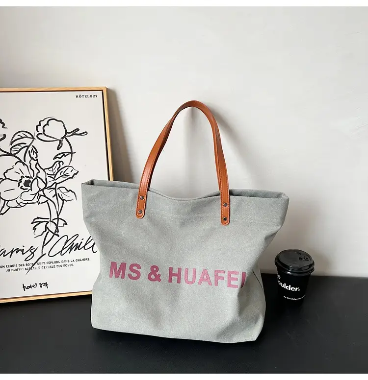 Women Minimalist Tote Bag 2025 Spring Large Capacity — feature 35
