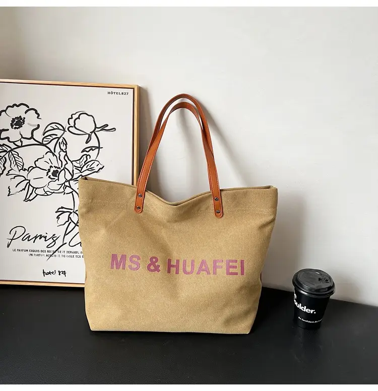 Women Minimalist Tote Bag 2025 Spring Large Capacity — feature 36