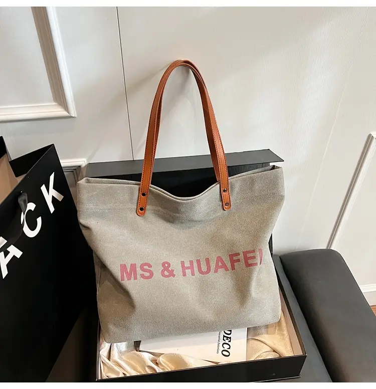 Women Minimalist Tote Bag 2025 Spring Large Capacity — feature 39