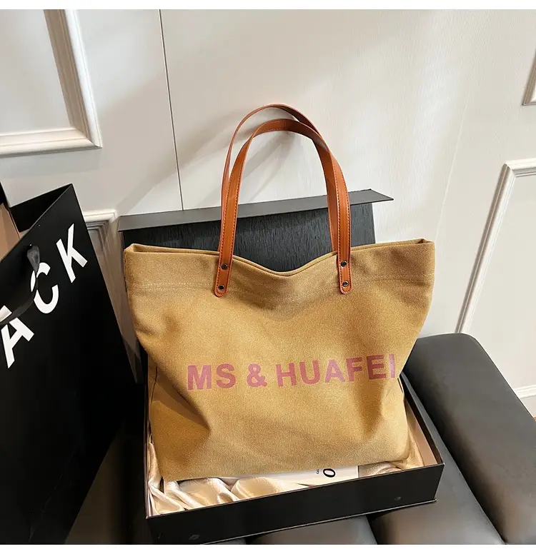 Women Minimalist Tote Bag 2025 Spring Large Capacity — feature 40