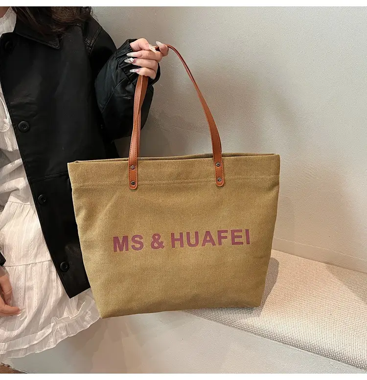 Women Minimalist Tote Bag 2025 Spring Large Capacity — feature 9