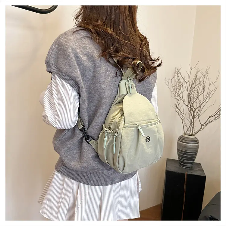 Light Pink Multifunctional Backpack for Daily Use — feature 19
