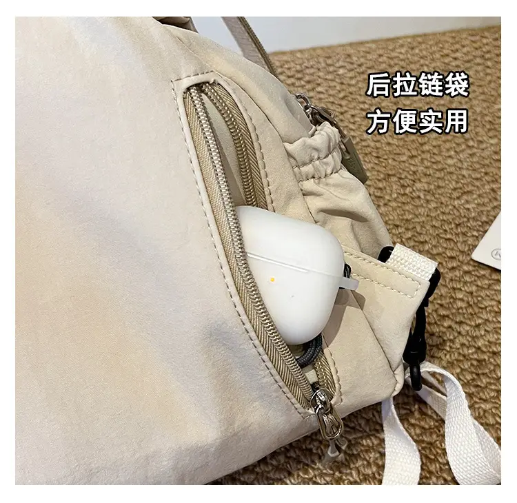 Light Pink Multifunctional Backpack for Daily Use — feature 7