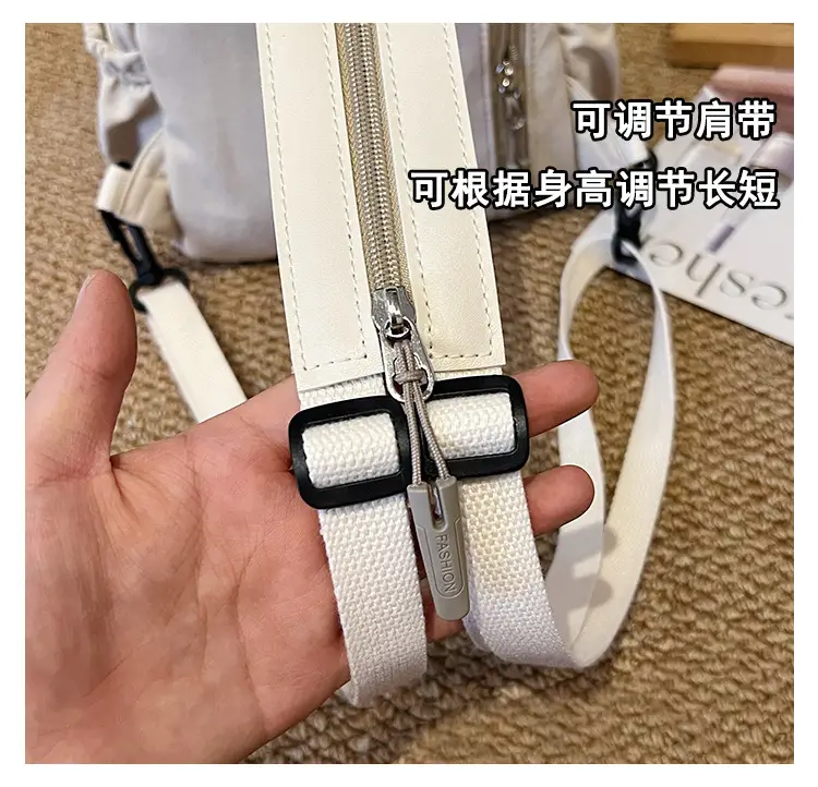 Light Pink Multifunctional Backpack for Daily Use — feature 8