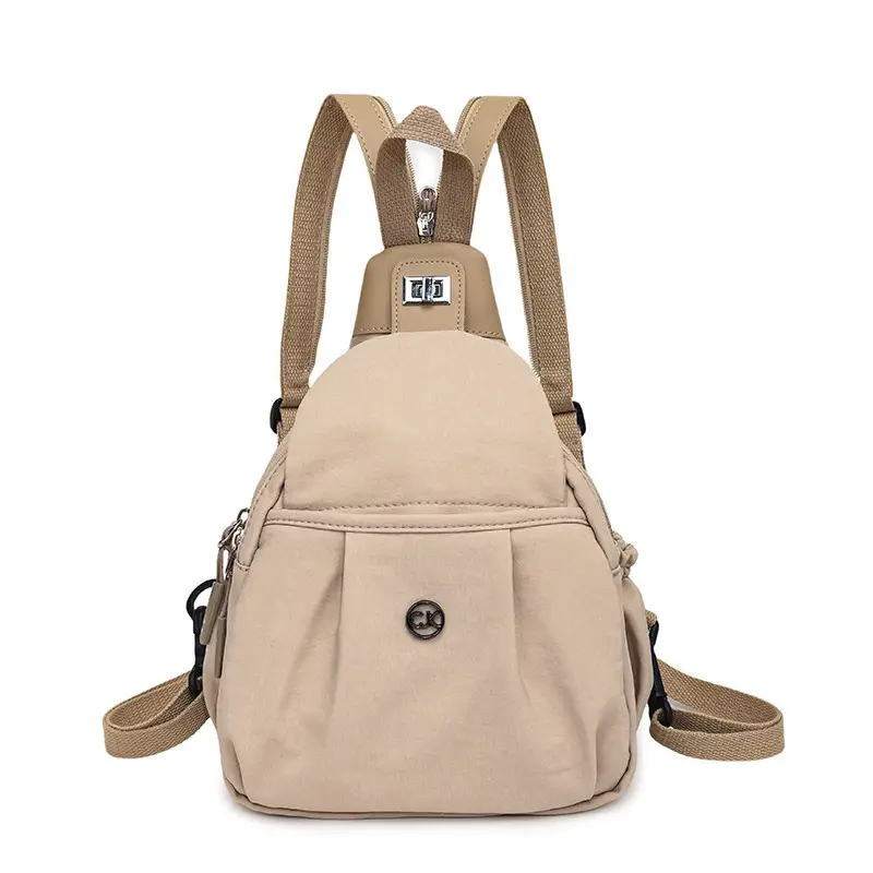Light Pink Multifunctional Backpack for Daily Use - Image 5