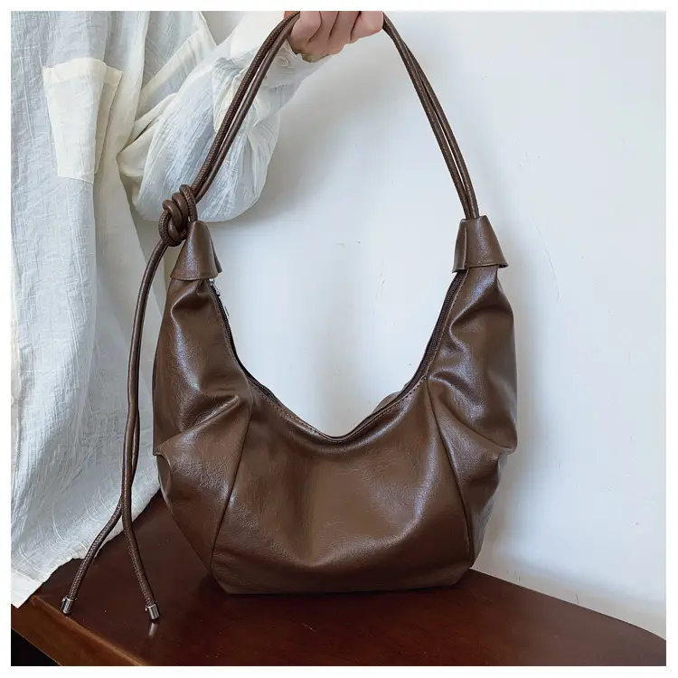 Retro Elegant Crossbody Bags Large Capacity Leather Goods — feature 49