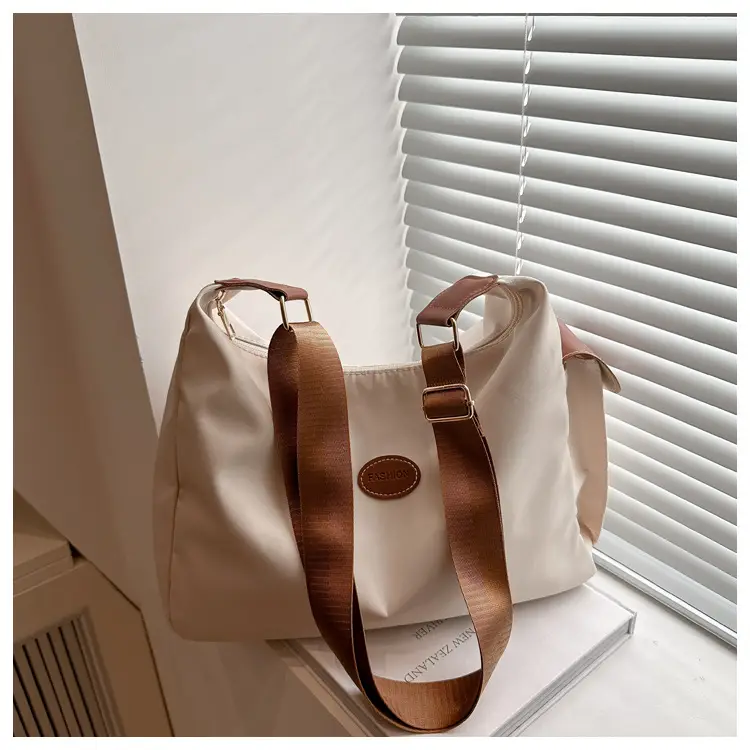Women Casual Crossbody Bag Olive Green Nylon 2025