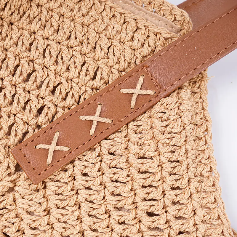 New Ins-Style Straw Bag Large Capacity Beach Wear Resistant