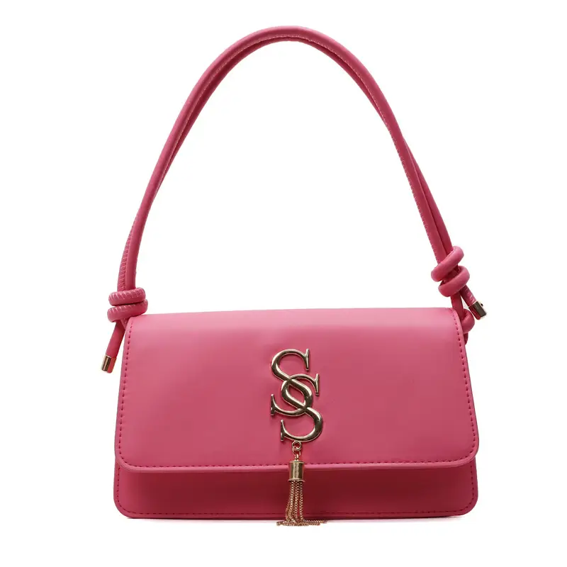 Pink Letter Hardware Women's Crossbody Bag - Image 10