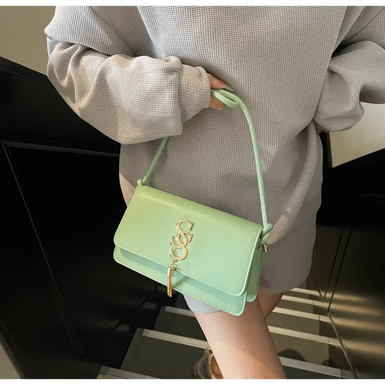 Pink Letter Hardware Women's Crossbody Bag — feature 16