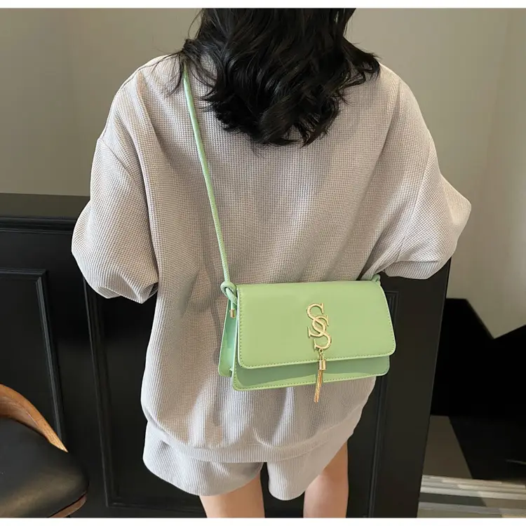 Pink Letter Hardware Women's Crossbody Bag — feature 17