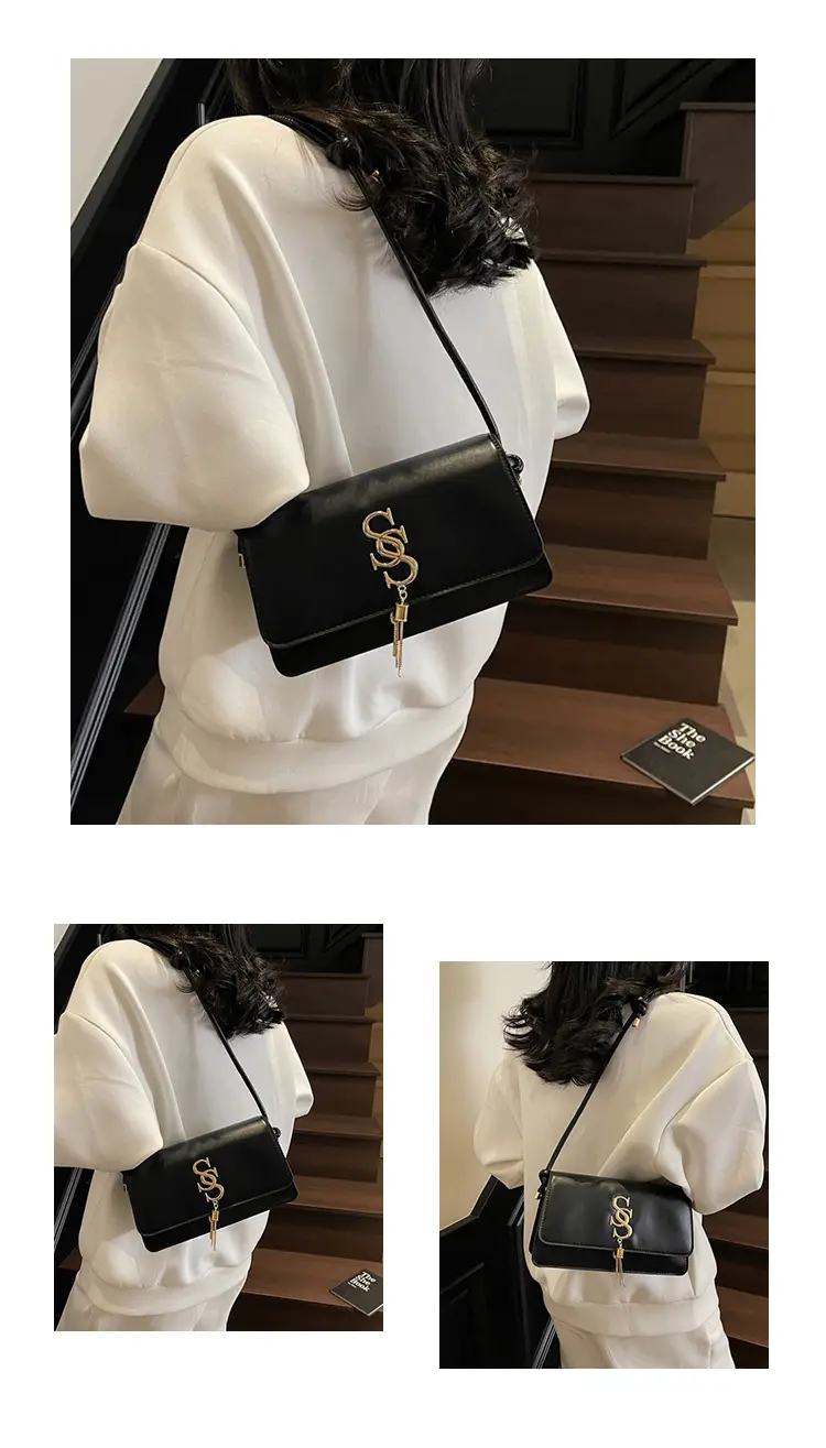 Pink Letter Hardware Women's Crossbody Bag — feature 21