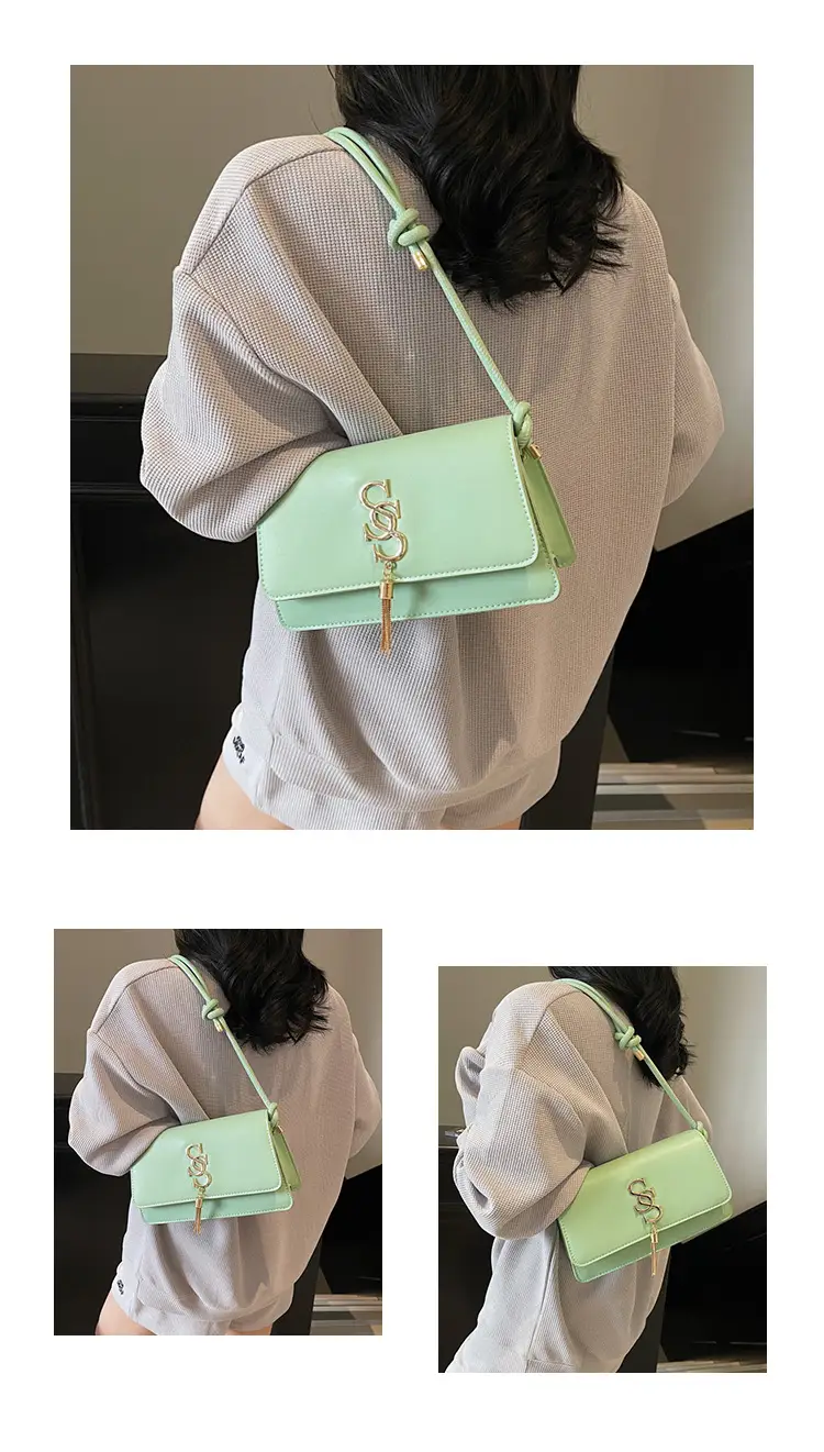 Pink Letter Hardware Women's Crossbody Bag — feature 22